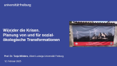 thumbnail of medium DOKORP 2025: Wi(e)der die Krisen. Planung von und für sozial-ökologische Transformationen