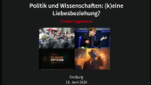 thumbnail of medium Politik und Wissenschaften: (k)eine Liebesbeziehung? Colloquium politicum