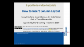 04 - Insert Column Layout