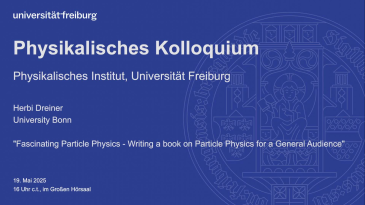 thumbnail of medium Fascinating Particle Physics - Writing a book on Particle Physics for a General Audience