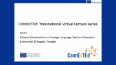 thumbnail of medium ConnEcTEd: Transnational Virtual Lecture Series - Croatia