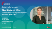 thumbnail of medium Ekaterina Schulmann: The State of Mind. Transformations of public opinion in Russia 2018-2023. Freiburger Horizonte, 4. Mai 2023