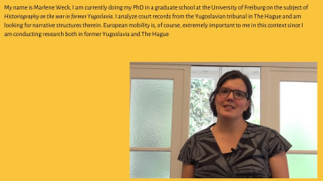 thumbnail of medium EPICUR Research First EPICamp October 15-16th, 2021 - Meet our Early Career Researcher Marlene